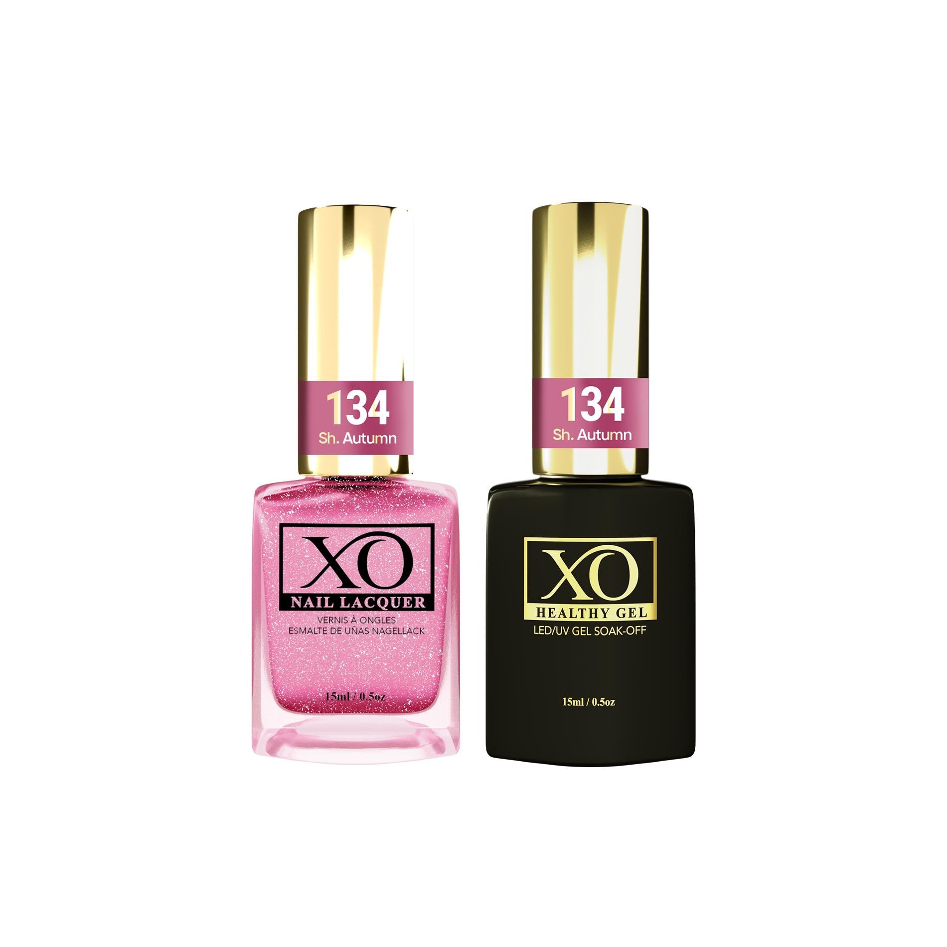 XO Gel Duo (Gel & Lacquer) - Sh. Autumn - 134-XO- Nail Supply American Gel Polish - Phuong Ni