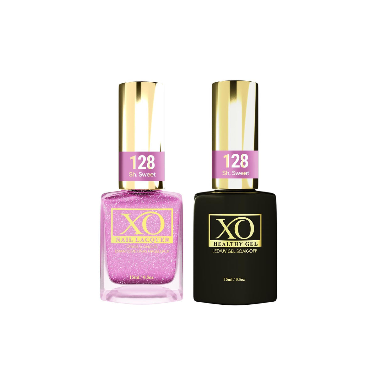 XO Gel Duo (Gel & Lacquer) - Sh. Sweet - 128-XO- Nail Supply American Gel Polish - Phuong Ni