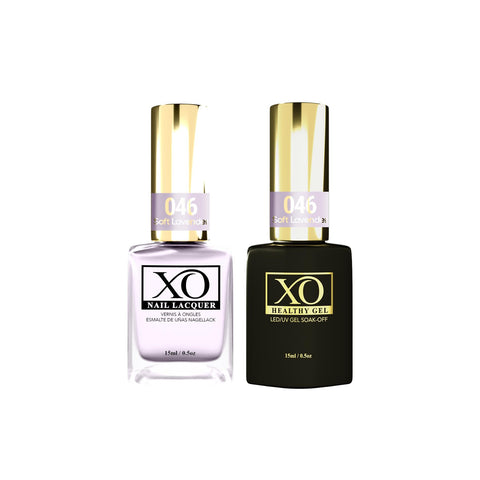 XO Gel Duo (Gel & Lacquer) - Soft Lavender - 046-XO- Nail Supply American Gel Polish - Phuong Ni