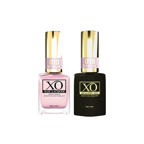 XO Gel Duo (Gel & Lacquer) - Tell Me Love - 010-XO- Nail Supply American Gel Polish - Phuong Ni