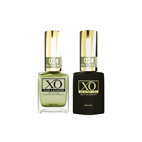 XO Gel Duo (Gel & Lacquer) - The Dark Sea - 024-XO- Nail Supply American Gel Polish - Phuong Ni