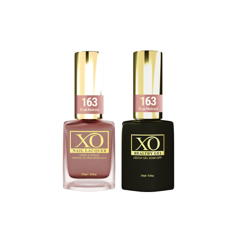 XO Gel Duo (Gel & Lacquer) - TrueNaked - 163-XO- Nail Supply American Gel Polish - Phuong Ni