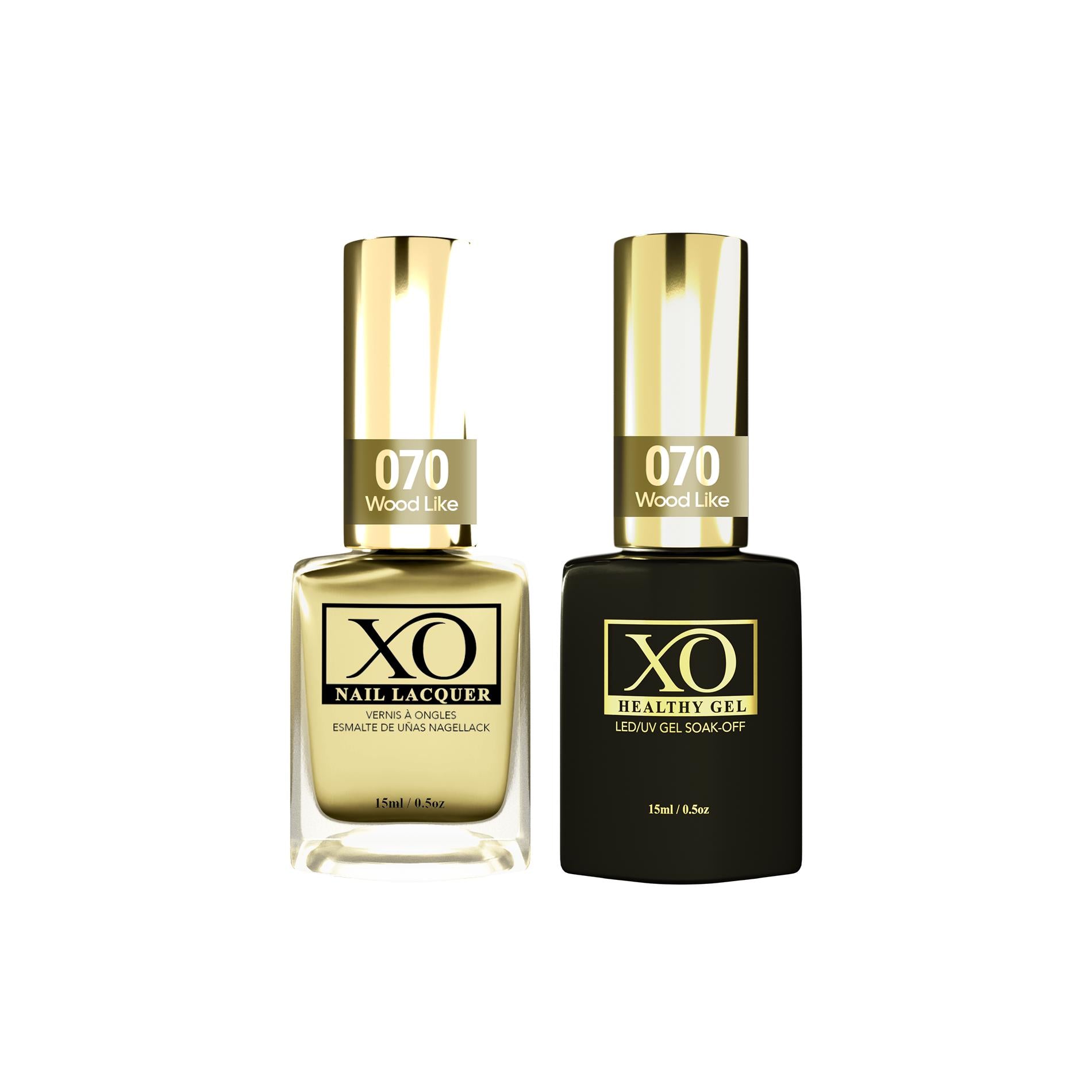 XO Gel Duo (Gel & Lacquer) - Wood Like - 070-XO- Nail Supply American Gel Polish - Phuong Ni