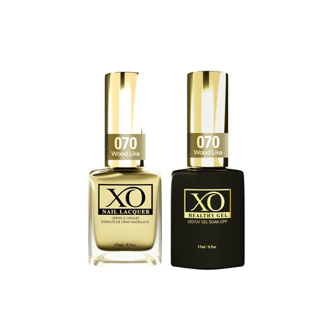 XO Gel Duo (Gel & Lacquer) - Wood Like - 070-XO- Nail Supply American Gel Polish - Phuong Ni